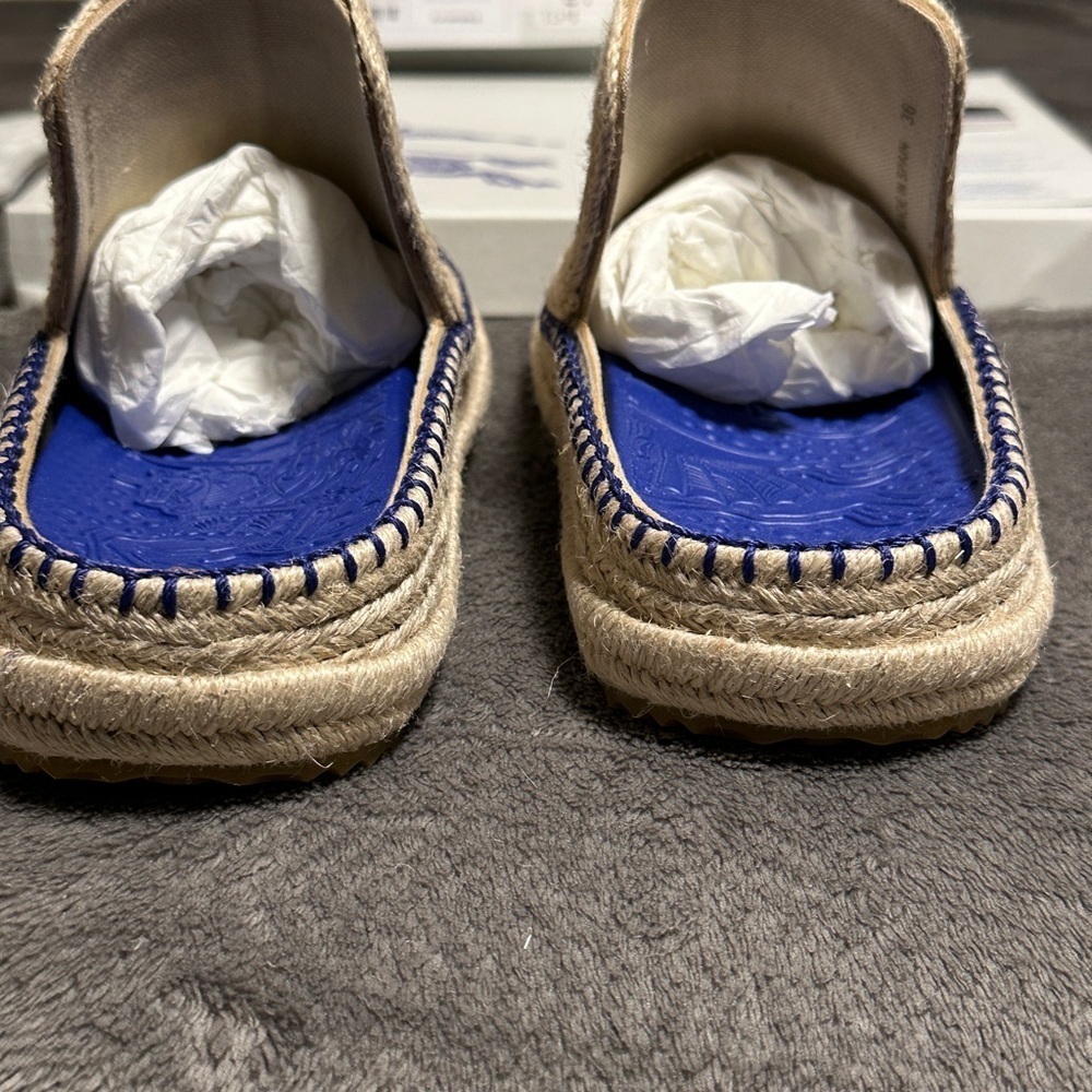 Burberry Cord Woven Clogs Women’s Size 36 EU / US 6 – New - Picture 9 of 14